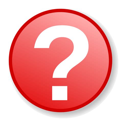 File:Red question icon with gradient background.svg - Wikimedia Commons