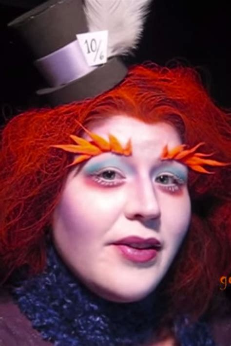 Mad Hatter Makeup Tutorial - Halloween Mad Hatter Costume