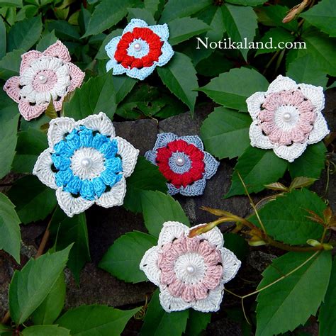 Notikaland - Very easy. Crochet flower.