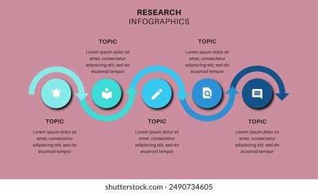 Infographic Design Template Timeline Concept Multi Stock Vector (Royalty Free) 2490734605 ...