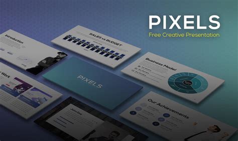 Pixels | Free Creative Presentation Templates for PowerPoint & Keynote