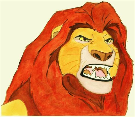 Lion King Mufasa Drawing at GetDrawings | Free download