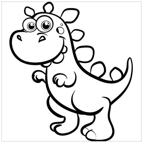 Printable Coloring Pages Dinosaurs