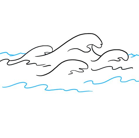 How to Draw Waves- Really Easy Drawing Tutorial