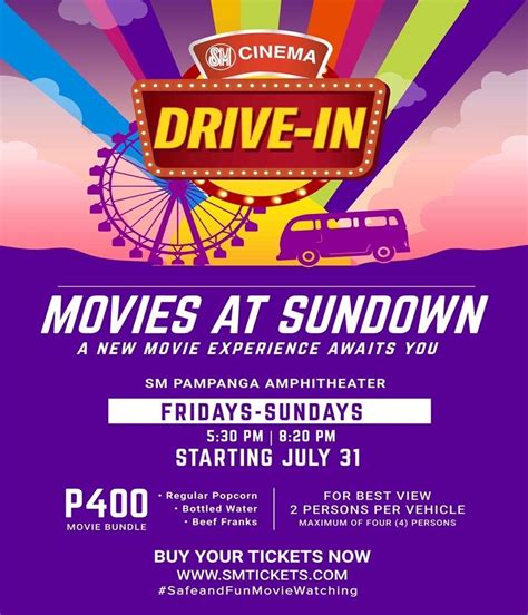 Philippines' First Drive-in Cinema at SM Pampanga - Metro Clark Guide