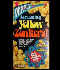 Screaming Yellow Zonkers (History, Marketing & Commercials) - Snack History