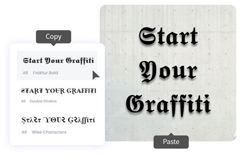 Graffiti Font Generator: Create Graffiti Letter Font Online | Fotor