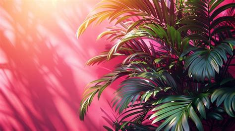 Premium Photo | Summer Tropical Leaves Background