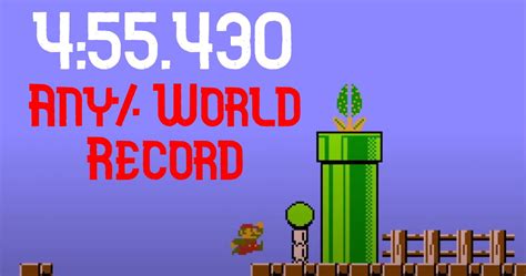 Speedrunner Niftski Sets New Super Mario Bros World Record