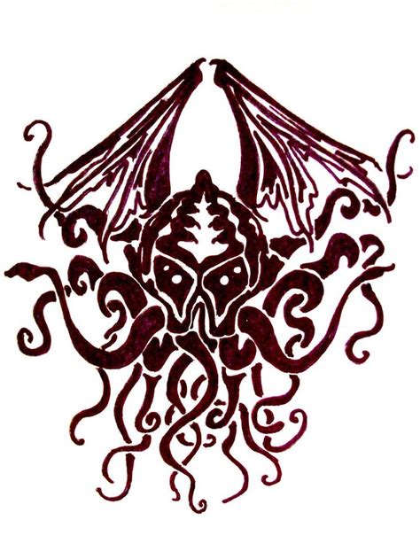 97 best images about Cthulhu Tattoo on Pinterest | Tattoo on shoulder, Female chest tattoo and ...