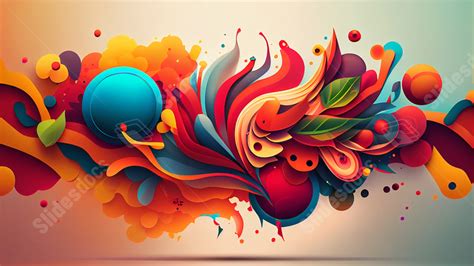 Colorful Colorful Graphic Powerpoint Background For Free Download - Slidesdocs