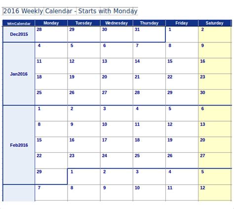 Microsoft Calendar Template -8+ Download Free Documents in Word , Excel