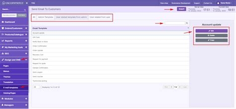 Managing Email templates - osCommerce Wiki