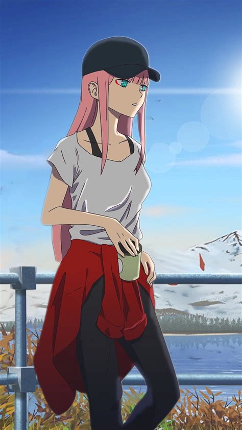 2160x3840 Zero Two Darling In The Franxx Fanart Sony Xperia X,XZ,Z5 Premium HD 4k Wallpapers ...