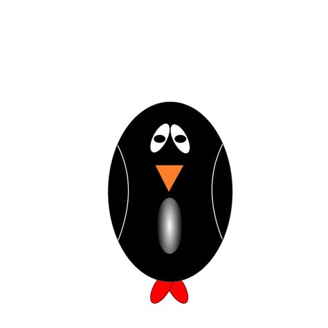 Sad Penguin - Openclipart