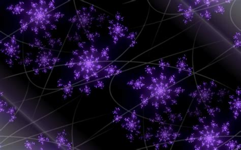 Purple Snowflake Wallpaper - WallpaperSafari