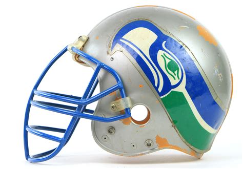 Lot Detail - 1984-85 Seattle Seahawks Game Worn Football Helmet (MEARS LOA)