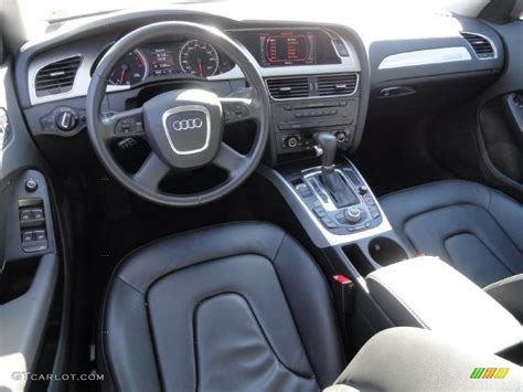 Black Interior 2009 Audi A4 2.0T Premium quattro Sedan Photo #37865171 | GTCarLot.com