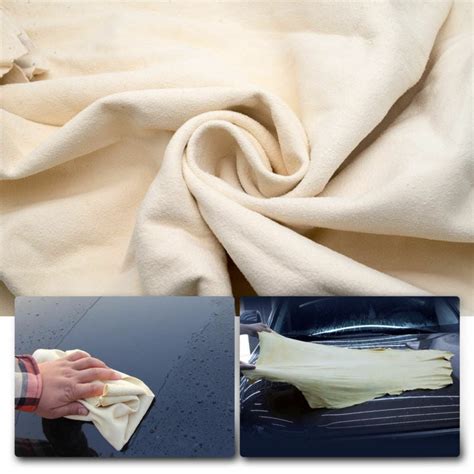 Car Drying Chamois Towles Chamois Leather Cloth Large Natural Leather Fast Drying Car Cleaning ...