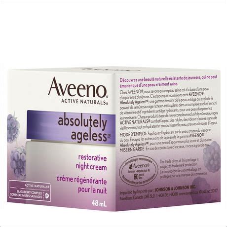 Aveeno Anti Aging Night Cream, 48ML | Walmart Canada