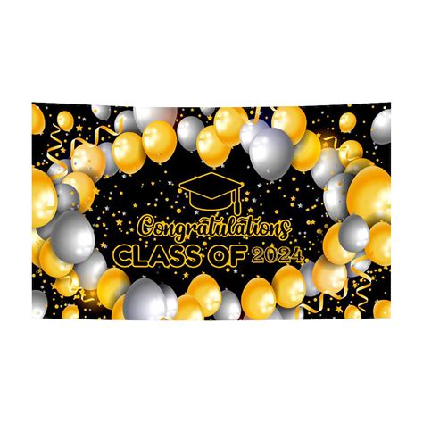 Gmogad Graduation Decorations Congratulations Graduation Banner 2024 Graduation Banner ...