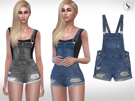 Best Sims 4 Overalls CC For Female Sim Outfits (All Free) – FandomSpot