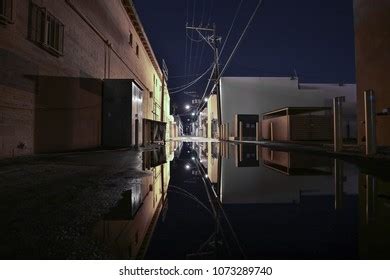 Trashy Rainy Las Vegas Stock Photo (Edit Now) 1073289740