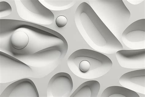 Abstract White Shapes Background Graphic by Nayem Khan · Creative Fabrica