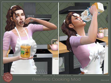 Realistic Cooking Mod 7.2 - Screenshots - The Sims 4 Mods - CurseForge