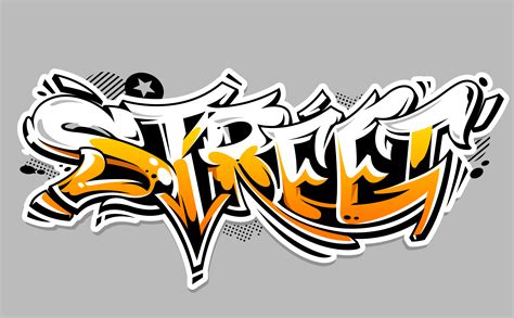 Street Graffiti Vector Lettering 334354 Vector Art at Vecteezy