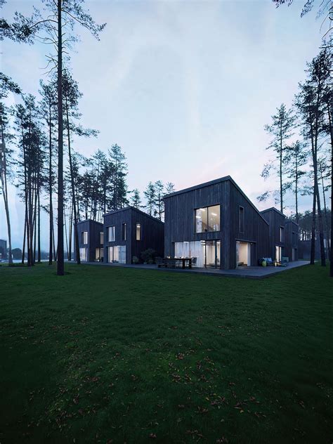 Retreat houses :: Behance