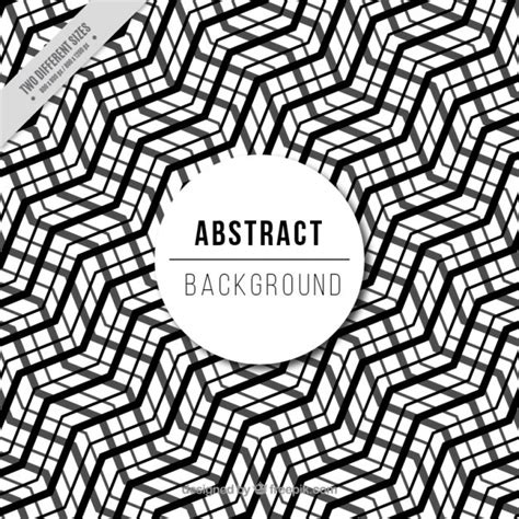 Abstract Shapes Black And White