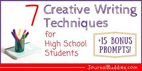 Creative Writing Techniques » JournalBuddies.com