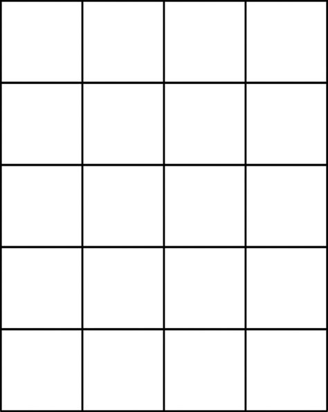 50 grid paper large squares printable png printables collection - 5 best square inch grid paper ...