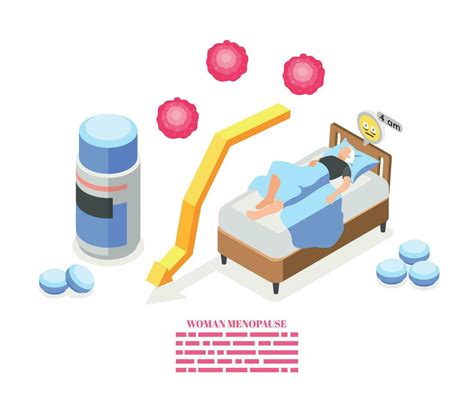 Menopause Symptoms Composition 25804112 Vector Art at Vecteezy