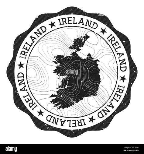 Classic map of ireland Stock Vector Images - Alamy