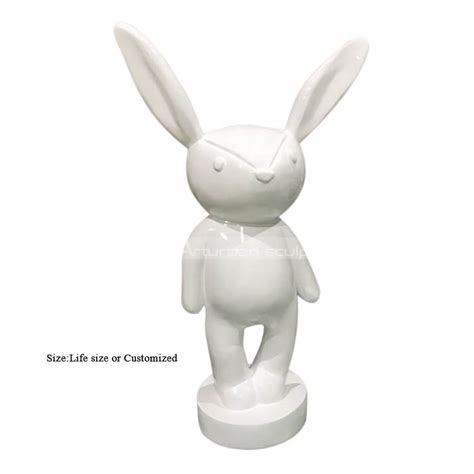 Standing Rabbit Statue