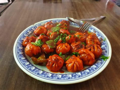 [I ATE] Nepali chilli buffalo momos : food