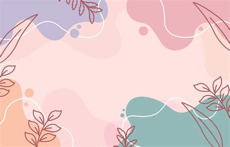 Aesthetic Colorful Pastel Floral Fluid Abstract Background 12433747 Vector Art at Vecteezy