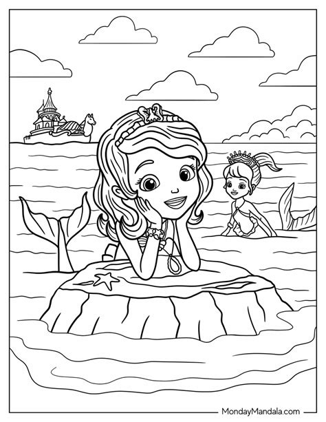 Sofia The First Minimus Coloring Pages