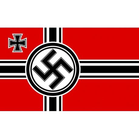 Nazi Third Reich Battle Flag - Get a Sword