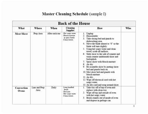 House Cleaning Template Free