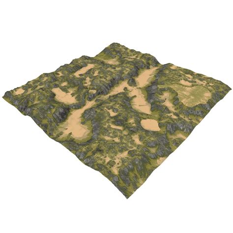 Terrain maps 3D - TurboSquid 1388930