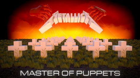 METALLICA - MASTER OF PUPPETS album cover - 3D model by polish_farmer/ Eryk Stańko (@polish ...