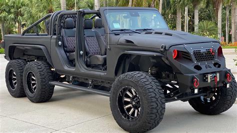 Jeep Gladiator 6x6 With Corvette Engine Looks Apocalyptic