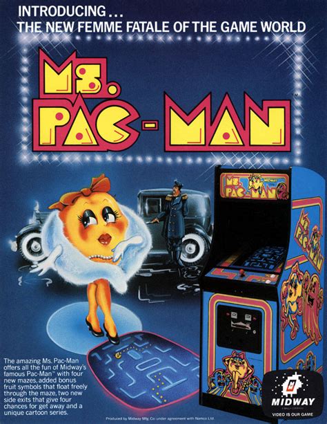 Ms. Pac-Man Arcade Flash Game