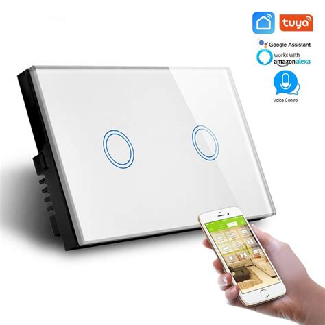 2 Gang Smart Light Switch Wireless Wall Touch Control – JJ Smart Living