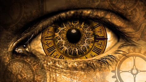 Steampunk Wallpaper Eye