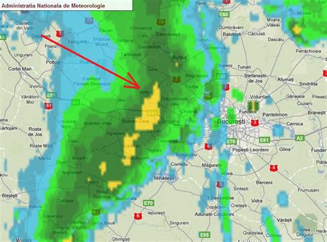 Aurora-Bell-radar-image: A Bow Echo