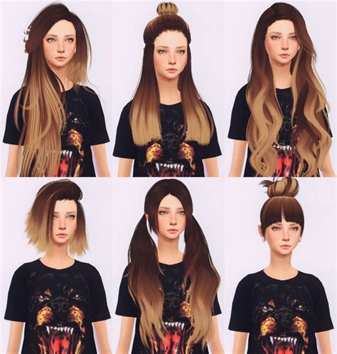 Sims 4 ombre hair recolor - guideserv